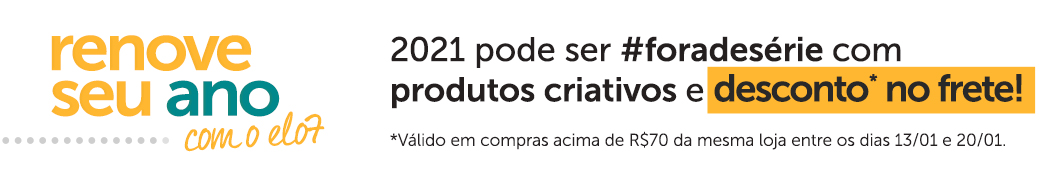 Renove seu ano com o Elo7! Renove seu ano com o Elo7!